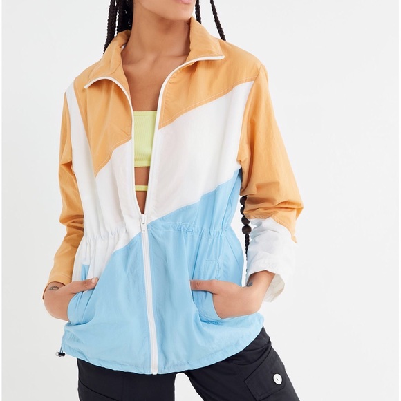 Urban Outfitters Jackets & Blazers - Urban Outfitters Colorblock Windbreaker Jacket